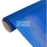 CARTULINA CORRUGADA METALICA DE 54X77 CMS. C. AZUL